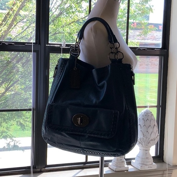 Coach limited edition blue bag - Picture 4 of 9